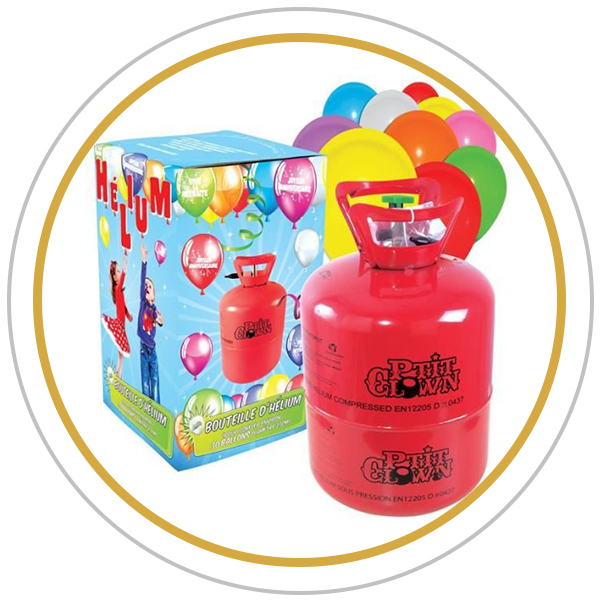 Helium-Flaschen