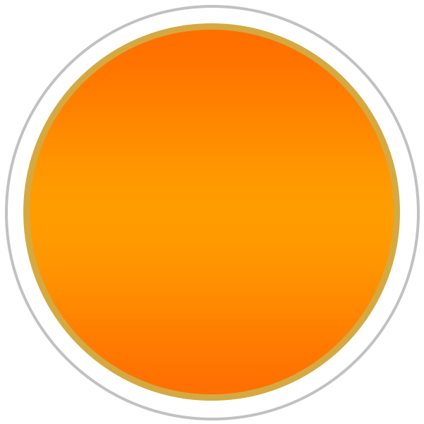 Globos de color naranja