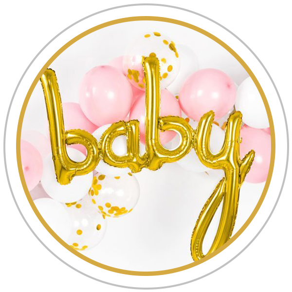Baby-Duschballons