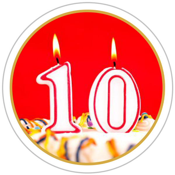Geburtstag 10 Jahre