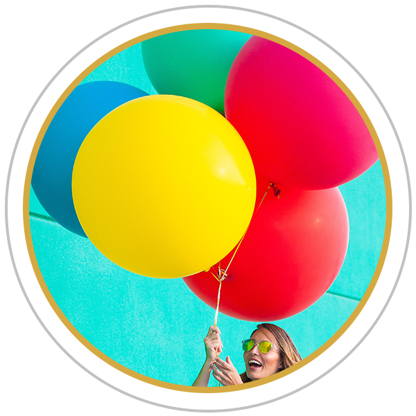Ballon Géant Hélium - Lettre M - Or - Jour de Fête - Ballons
