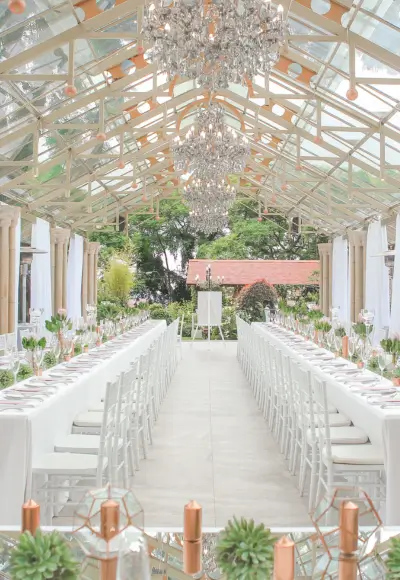 Décoration salle de mariage