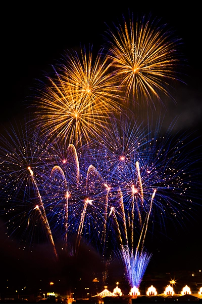 Feux d’artifice Volcan