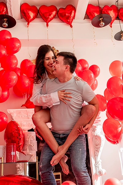 Ballons Saint-Valentin