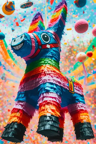 Piñatas et accessoires