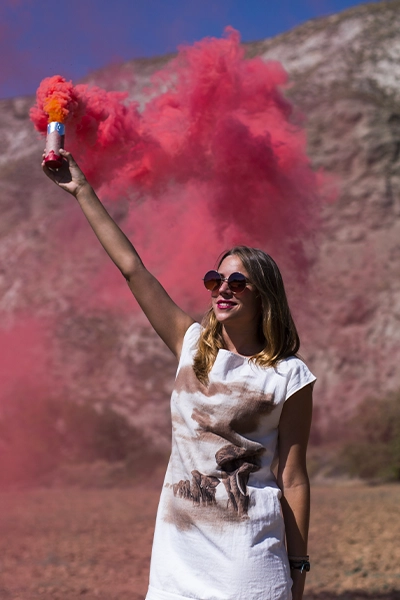 Fumigènes à frottoir