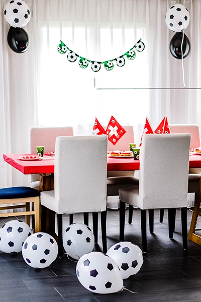 Déco anniversaire foot
