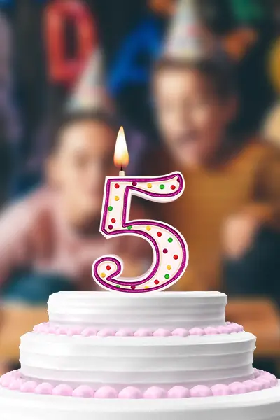 Anniversaire 5 ans