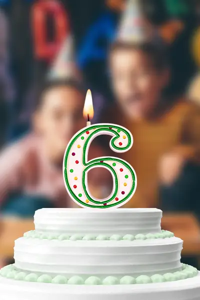 Anniversaire 6 ans