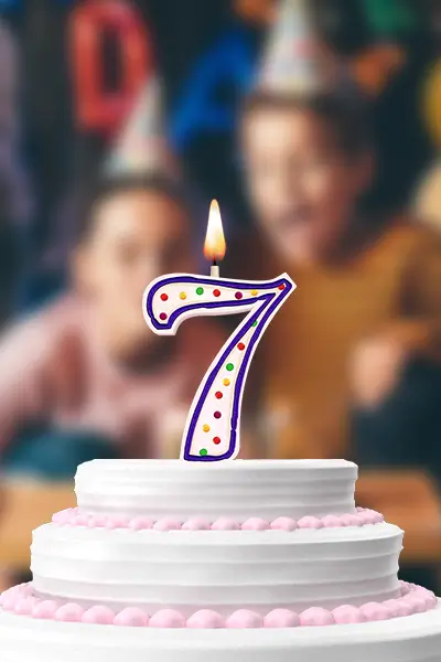 Anniversaire 7 ans