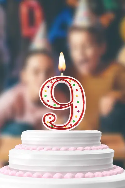 Anniversaire 9 ans