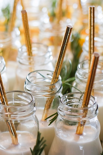 Pailles réutilisables