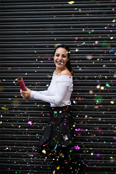 Canons à confettis Magic FX