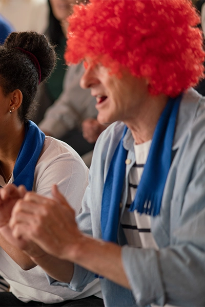 Perruques de supporters