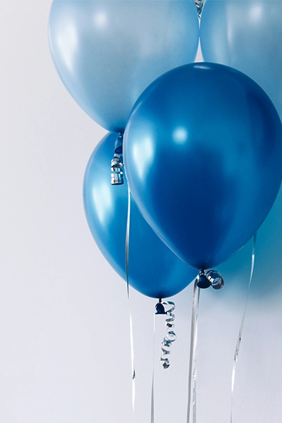 Nouvel An Blue & Gold