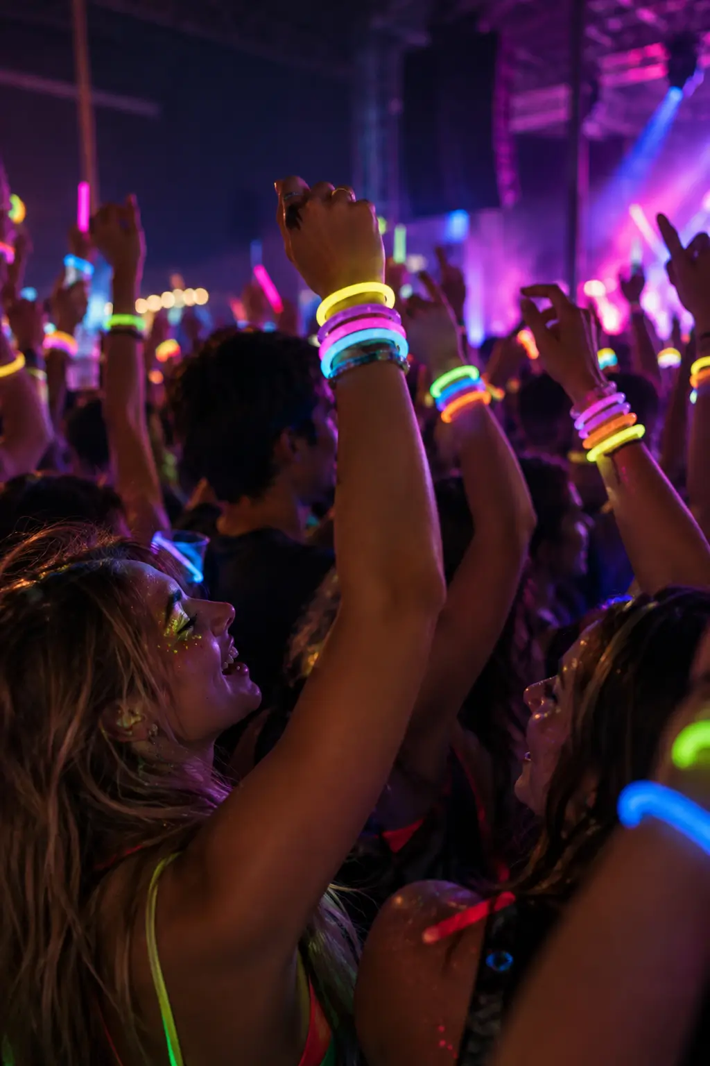 Bracelets fluo