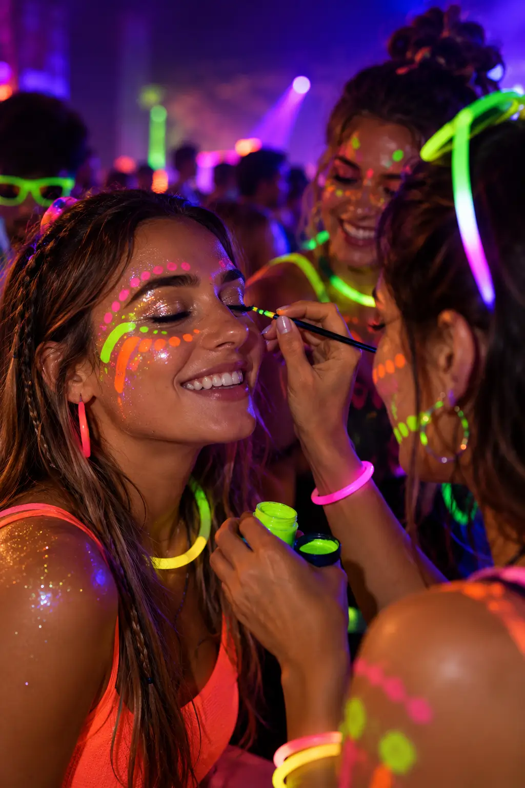 Maquillages fluo