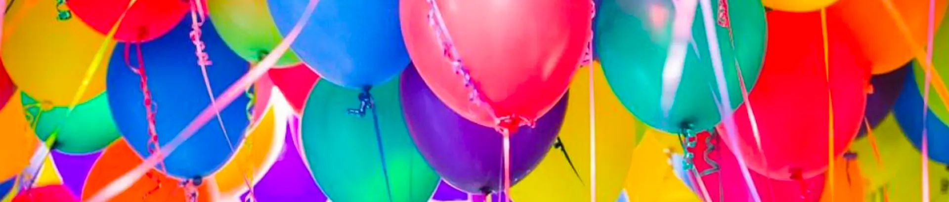 Ballons d&#39;anniversaire à hélium
