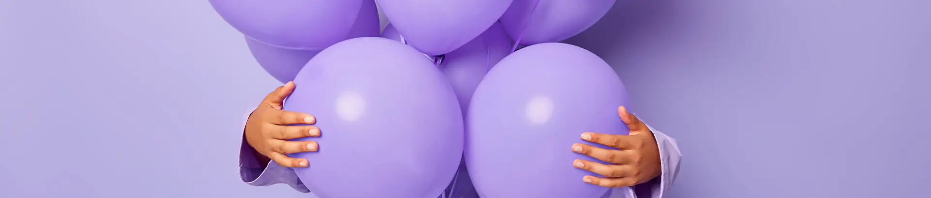 Ballons violets