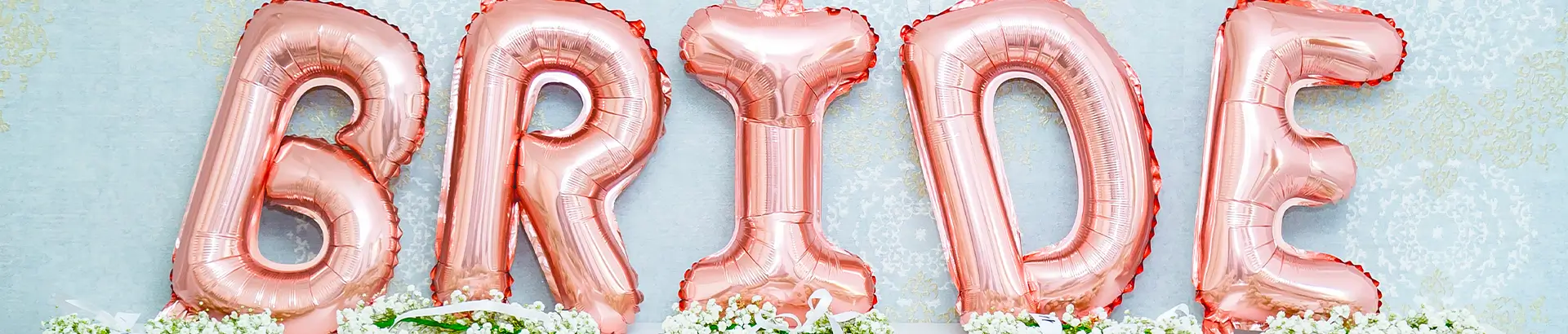 Ballons lettres rose gold