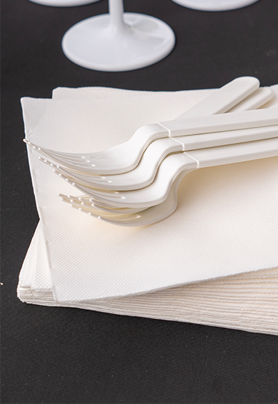 Serviettes de table en papier