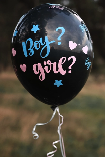 Ballons Gender Reveal Party