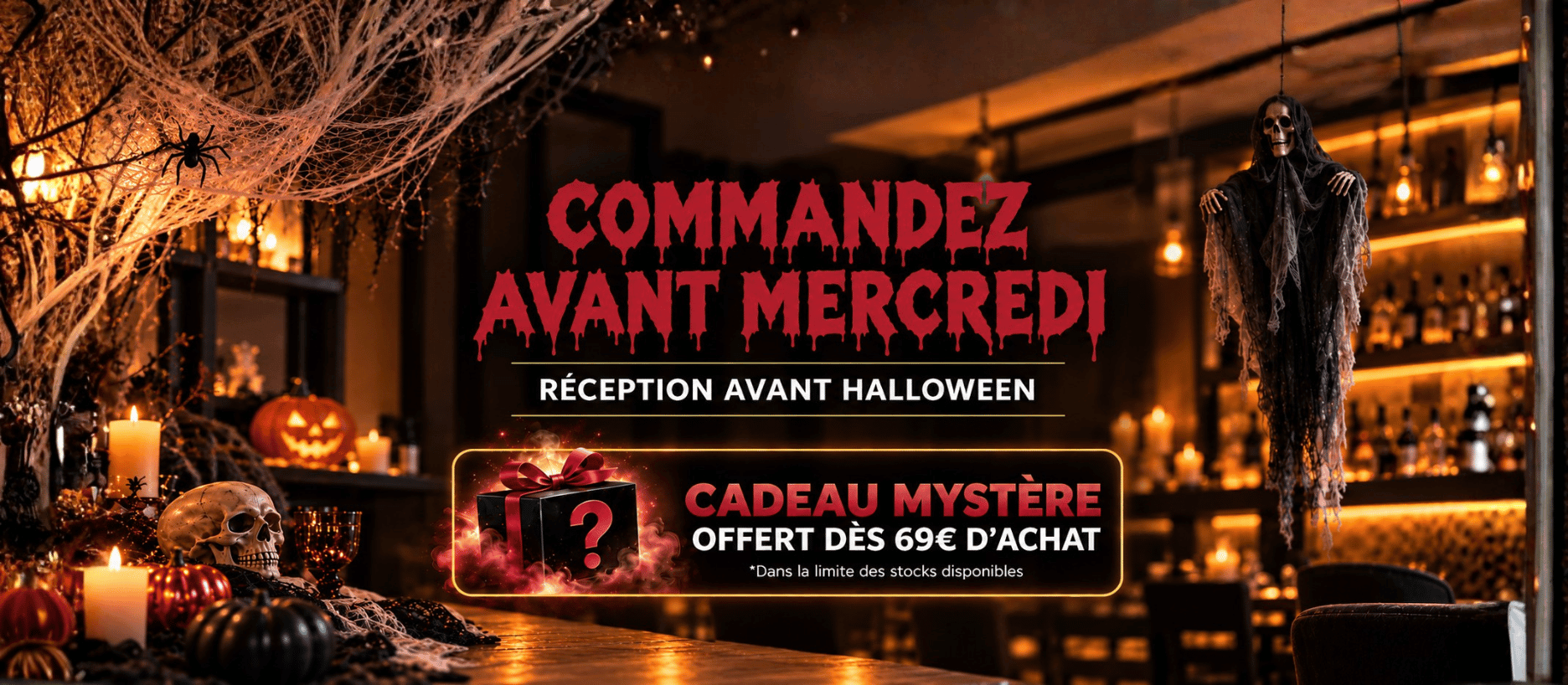 COMMANDEZ AVANT HALLOWEEN