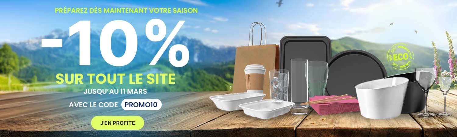 promo -10% sur  tpout le site