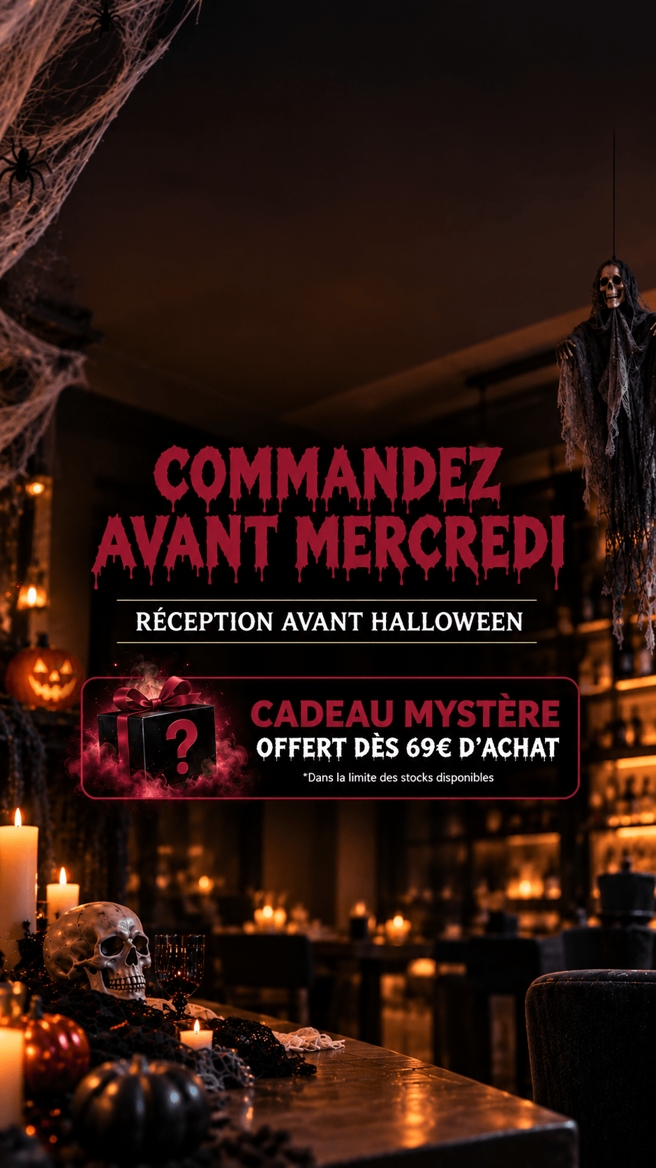 COMMANDEZ AVANT HALLOWEEN
