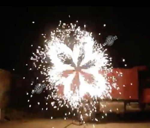 Pack Pyrotechnique Double Wheels (10 jets + Pied + Machine) 