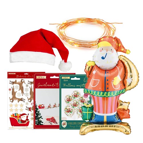 Pack de decoración navideña tradicional