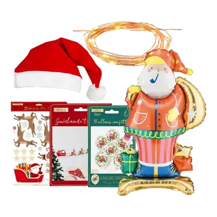 Traditional Christmas Room Decoration Pack