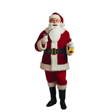 PACCHETTO MAGICO DI NATALE - Costume completo di Babbo Natale