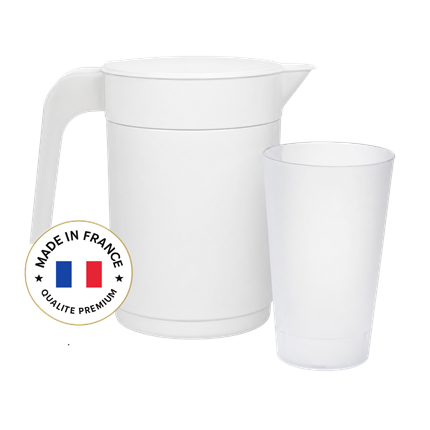 Lote de 10 vasos Ecocup + 1 jarra de 1 l 