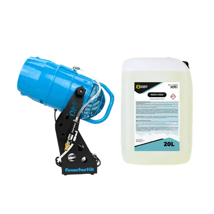 Canon-Schaum-Set „FOAMTASTIK“ für den mobilen Einsatz + Standard-Schaumflüssigkeit 20 l