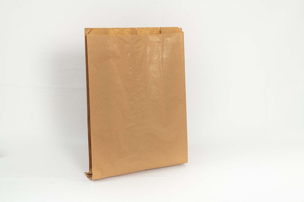 Sac en Papier sans poignée Kraft - 300x430+150mm- 200 Unités