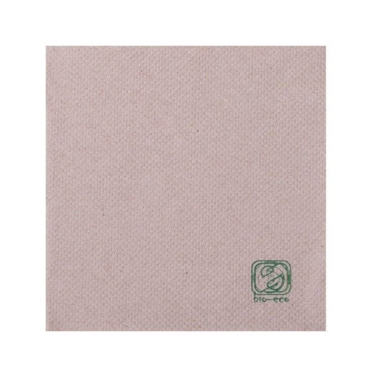 Serviette Micro Point Naturel - 20x20cm - 100 Unités