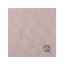 Serviette Micro Point Naturel - 20x20cm - 100 Unités