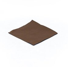 Serviette Micro Point Chocolat - 20x20cm - 100 Unités