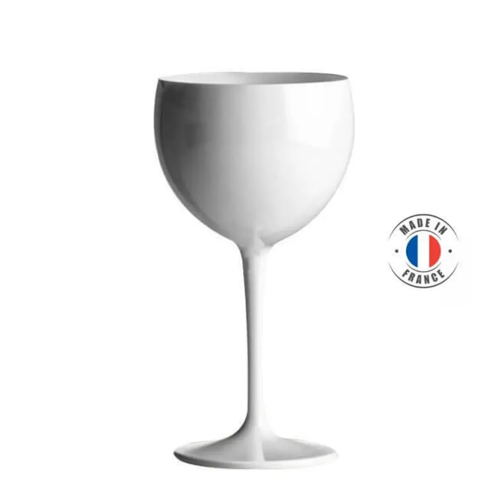 verre piscine blanc incassable blanc 40cl