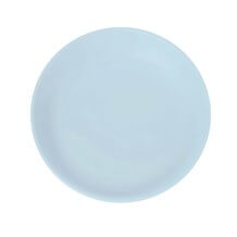 ASSIETTE PLATE INCASSABLE - BLEU CLAIR - Ø27CM