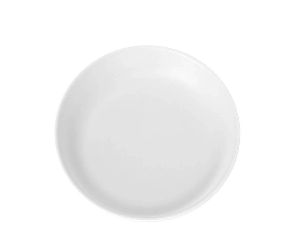 Assiette Creuse Incassable blanche ø 18cm (Lot de 6)