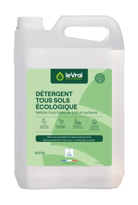 Détergent Sols/Multi-surfaces Enzypin 5 Litres