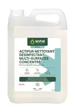 Détergent/Désinfectant Multi-surfaces Actipur 5 Litres