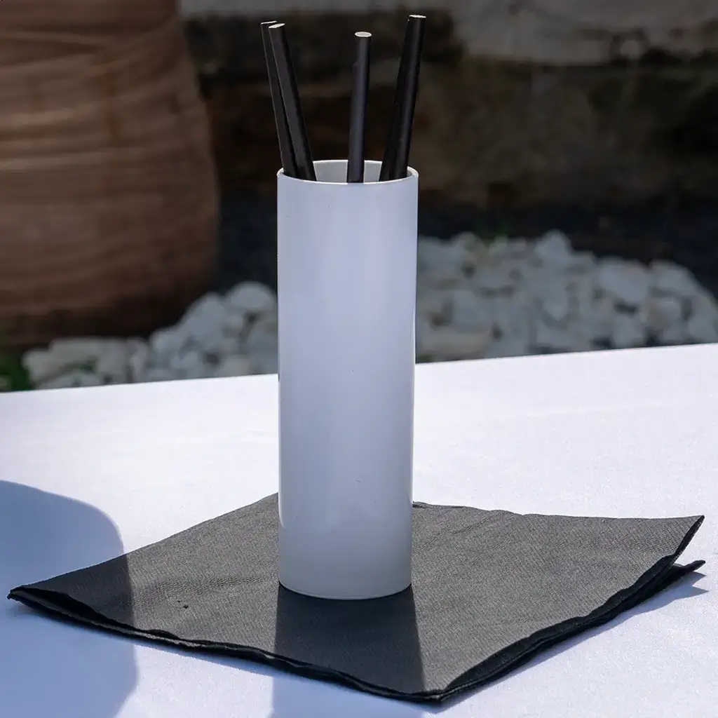 verre tube incassable blanc 22 cl