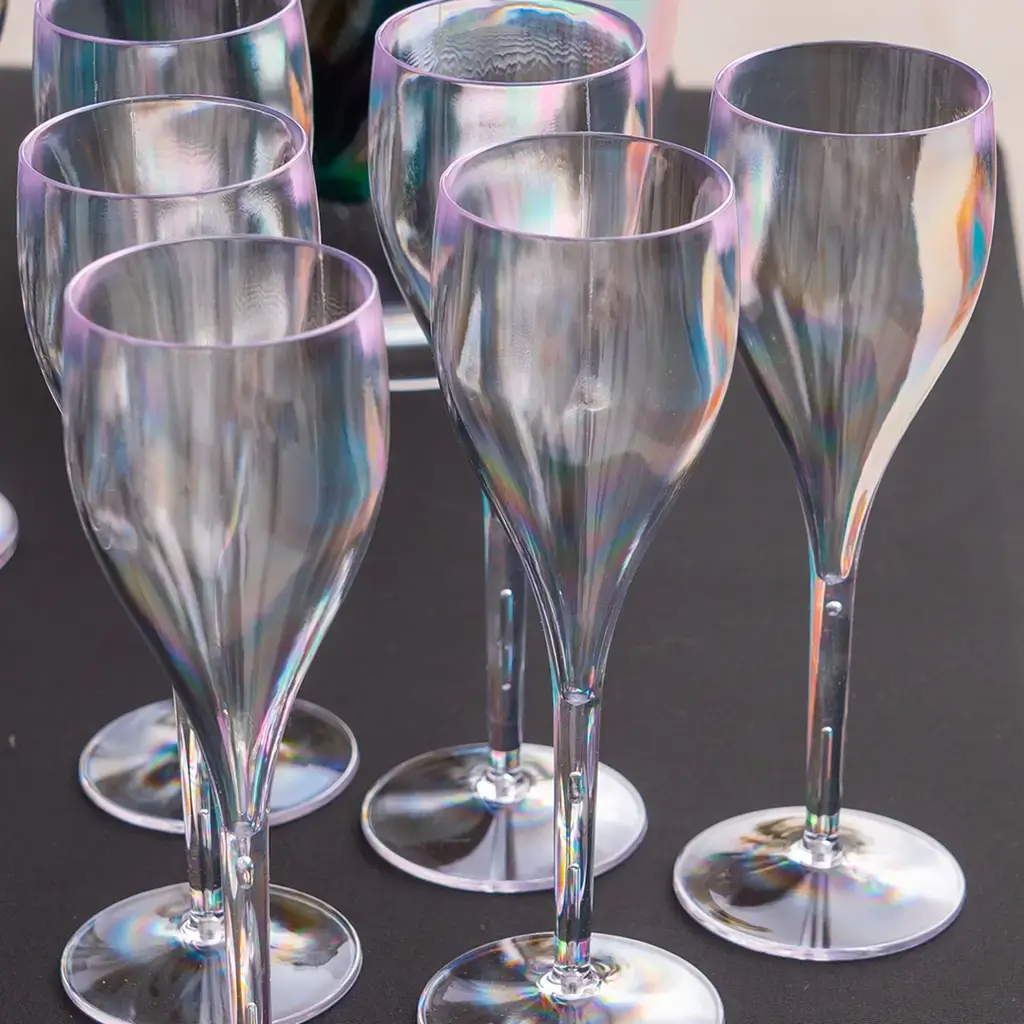 flute a champagne incassable transparente 12cl