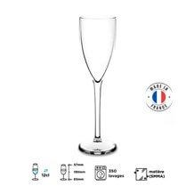 Flute à Champagne Transparente 12cl