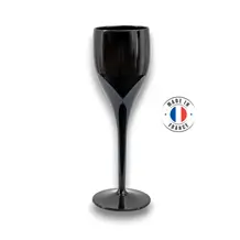 Flute à Champagne Noire 12cl