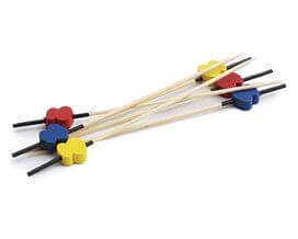 Pic Brochettes couleur Mixte - 120mm - 90 Unités