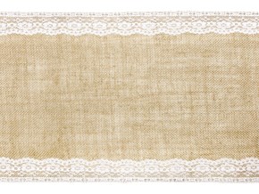 Chemin de Table en Toile de Jute 2m75